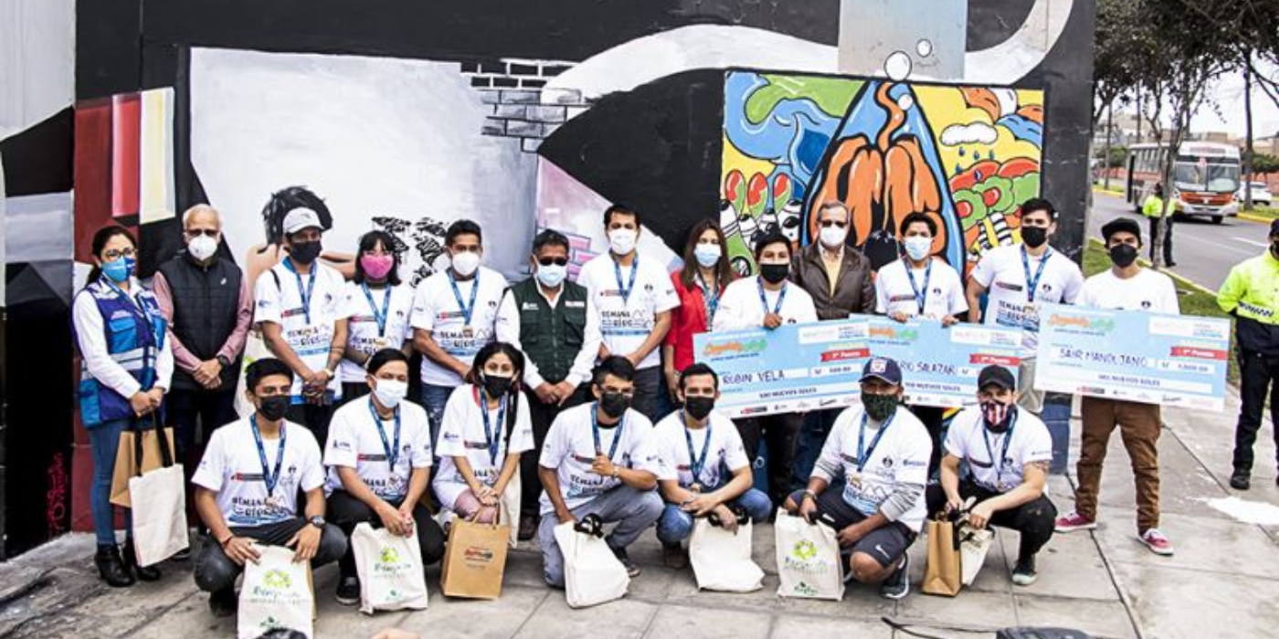 115 artistas participaron en concurso de arte urbano sobre cuidado del agua (El Peruano)
