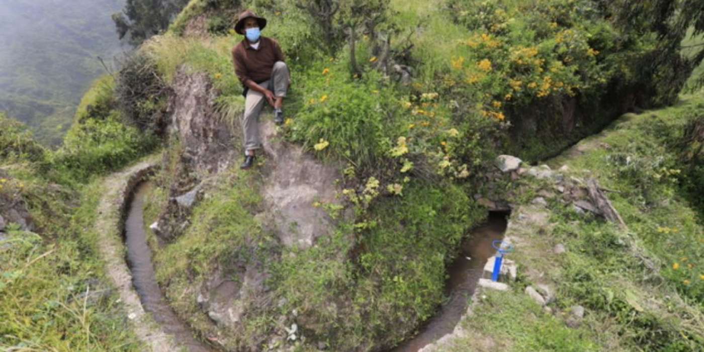 Sembrar agua con técnicas ancestrales en las alturas  (Diario El País - Bolivia)